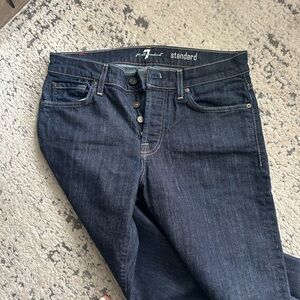 7 For All Mankind Dark Wash Denim
